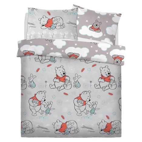 Winnie The Pooh Clouds Reversible Double Duvet Cover Bedding Set £34.99